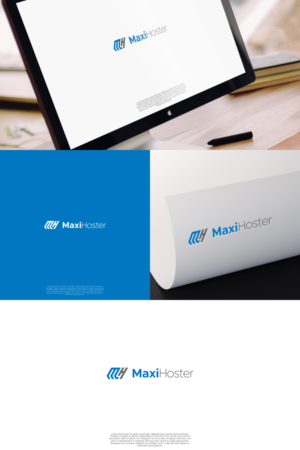 Maxi Hoster | Logo Design by untung bertubi-tubi
