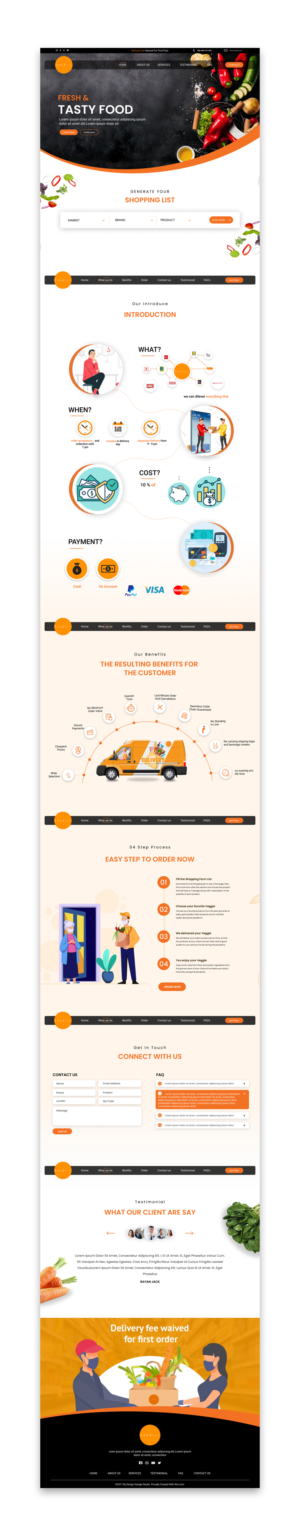 Diseño Web por Adeel Rahman para este proyecto | Diseño: #26856314