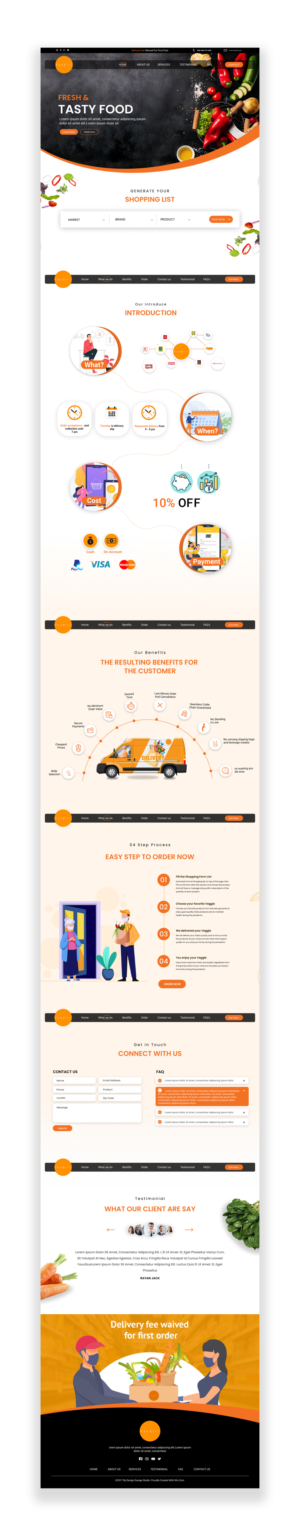 Diseño Web por Adeel Rahman para este proyecto | Diseño: #26880894