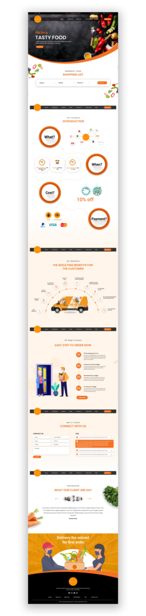 Diseño Web por Adeel Rahman para este proyecto | Diseño: #26881393