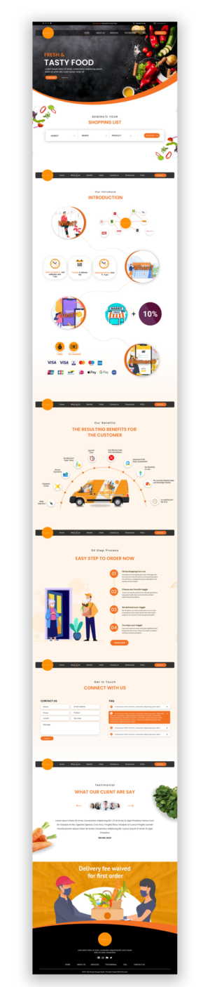 Diseño Web por Adeel Rahman para este proyecto | Diseño: #26891723