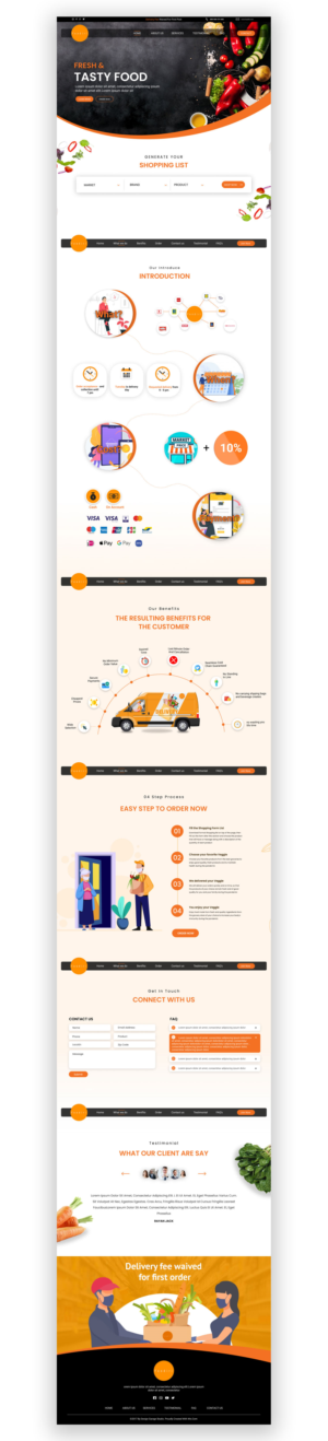 Diseño Web por Adeel Rahman para este proyecto | Diseño: #26898077