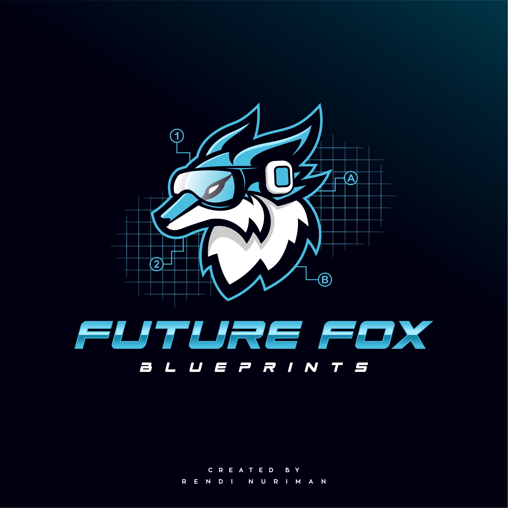 Logo Design by Rendi Art for Future Fox Blueprints | Design: #26839902