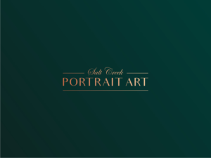 Salt Creek Portrait Art | Logo Design by Atvento Graphics