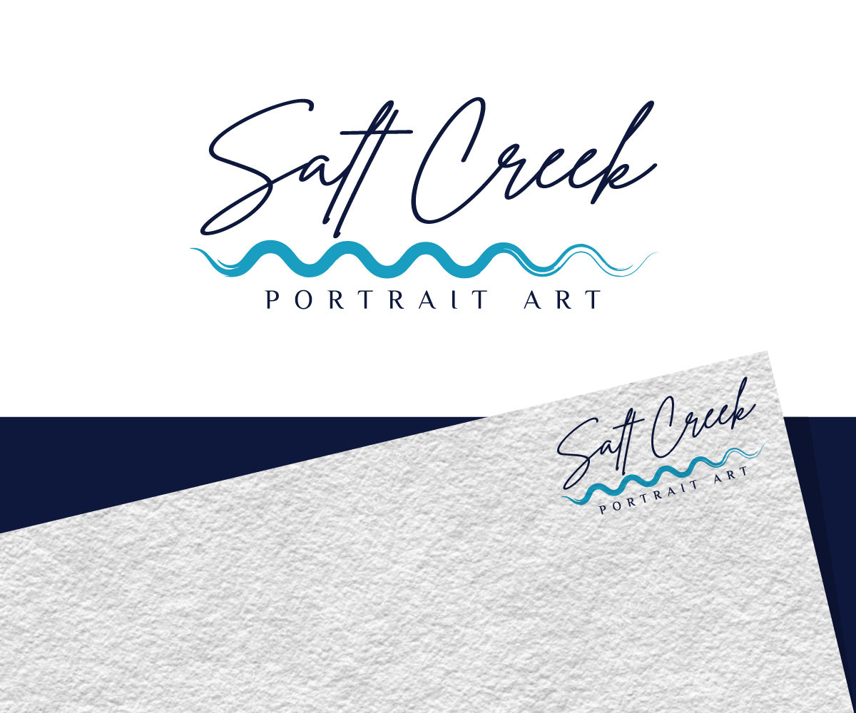 Logo-Design von Jay Design für Salt Creek Portrait Art | Design #26831649