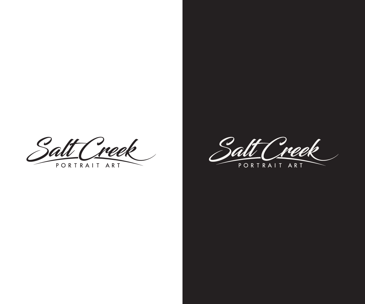 Logo Design by ACK Design for Salt Creek Portrait Art | Design #26861019