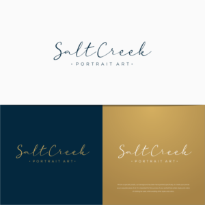 Salt Creek Portrait Art | Logo Design by CKS d e s i g n