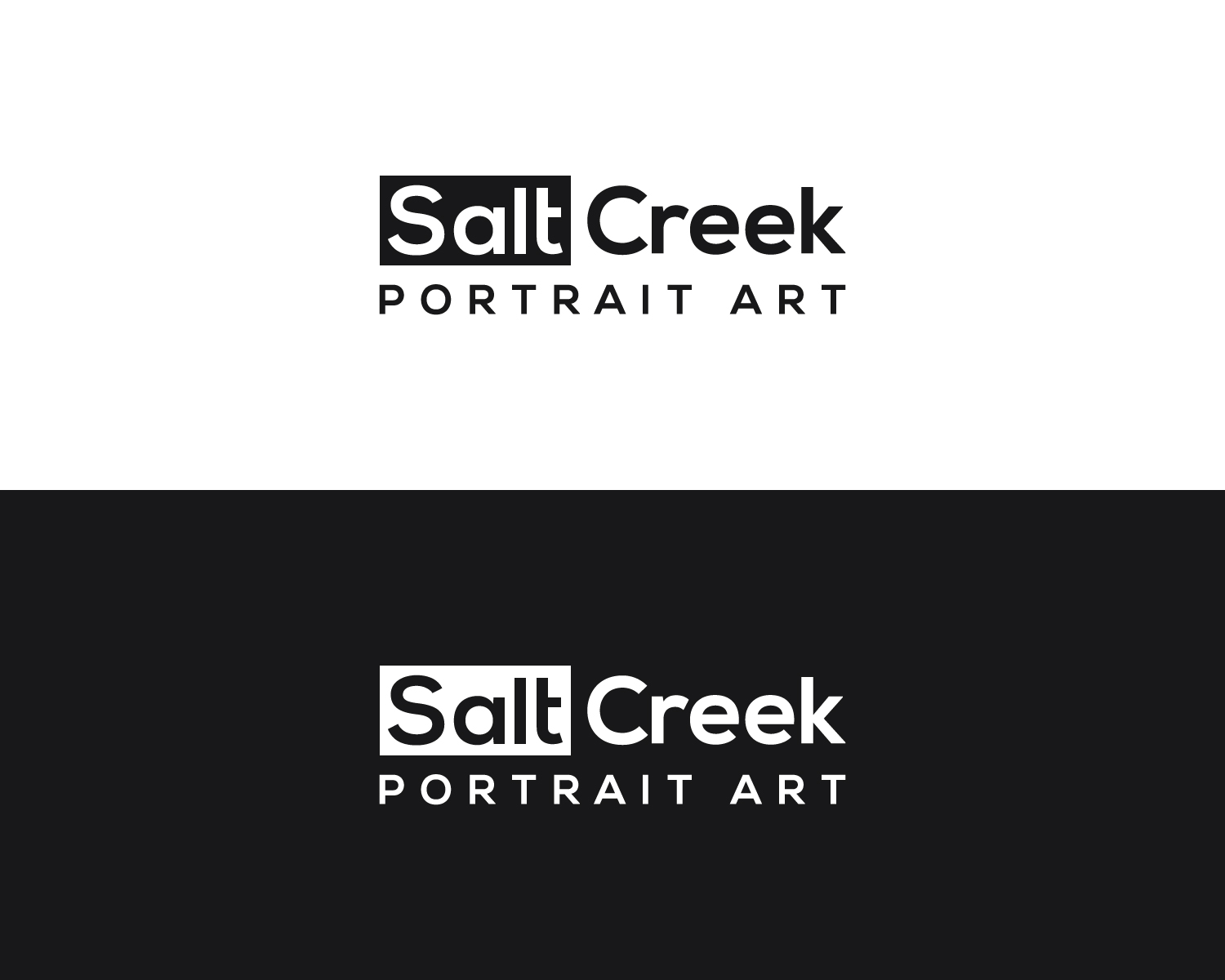 Logo Design by MAWBM for Salt Creek Portrait Art | Design #26851690