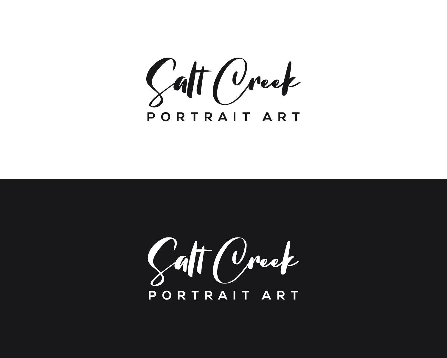 Logo Design by MAWBM for Salt Creek Portrait Art | Design #26851713