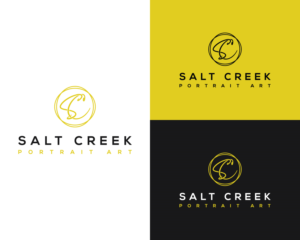 Logo Design by MAWBM for Salt Creek Portrait Art | Design: #26851780
