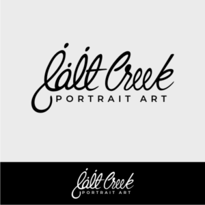 Logo Design by iamrady for Salt Creek Portrait Art | Design: #26844388