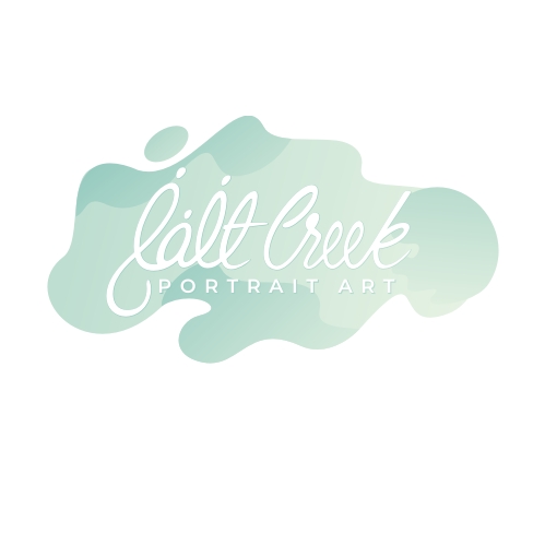 Logo Design by iamrady for Salt Creek Portrait Art | Design #26845554