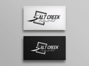 Logo Design by Djamdesign for Salt Creek Portrait Art | Design: #26835167