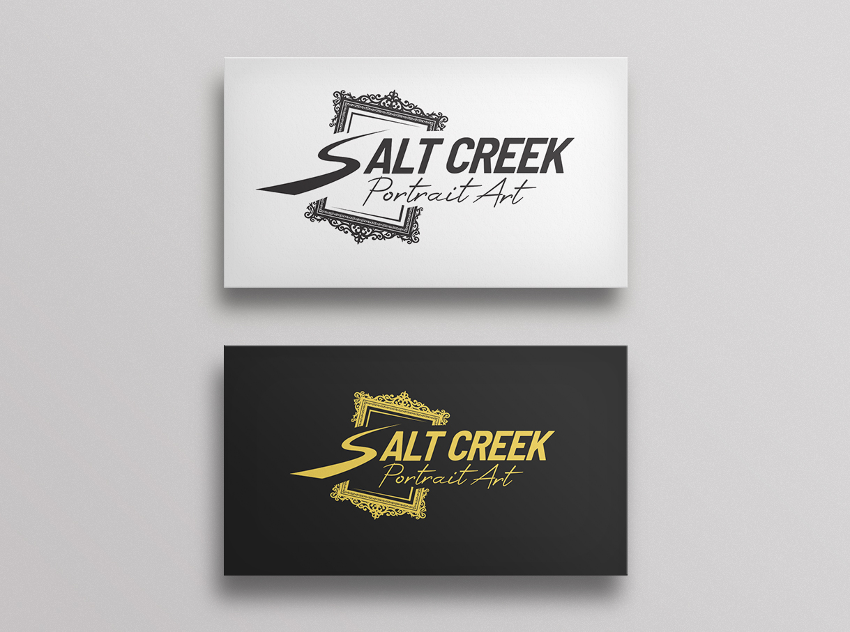 Logo Design by Djamdesign for Salt Creek Portrait Art | Design #26835569