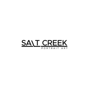 Salt Creek Portrait Art | Logo Design by Gaurldia