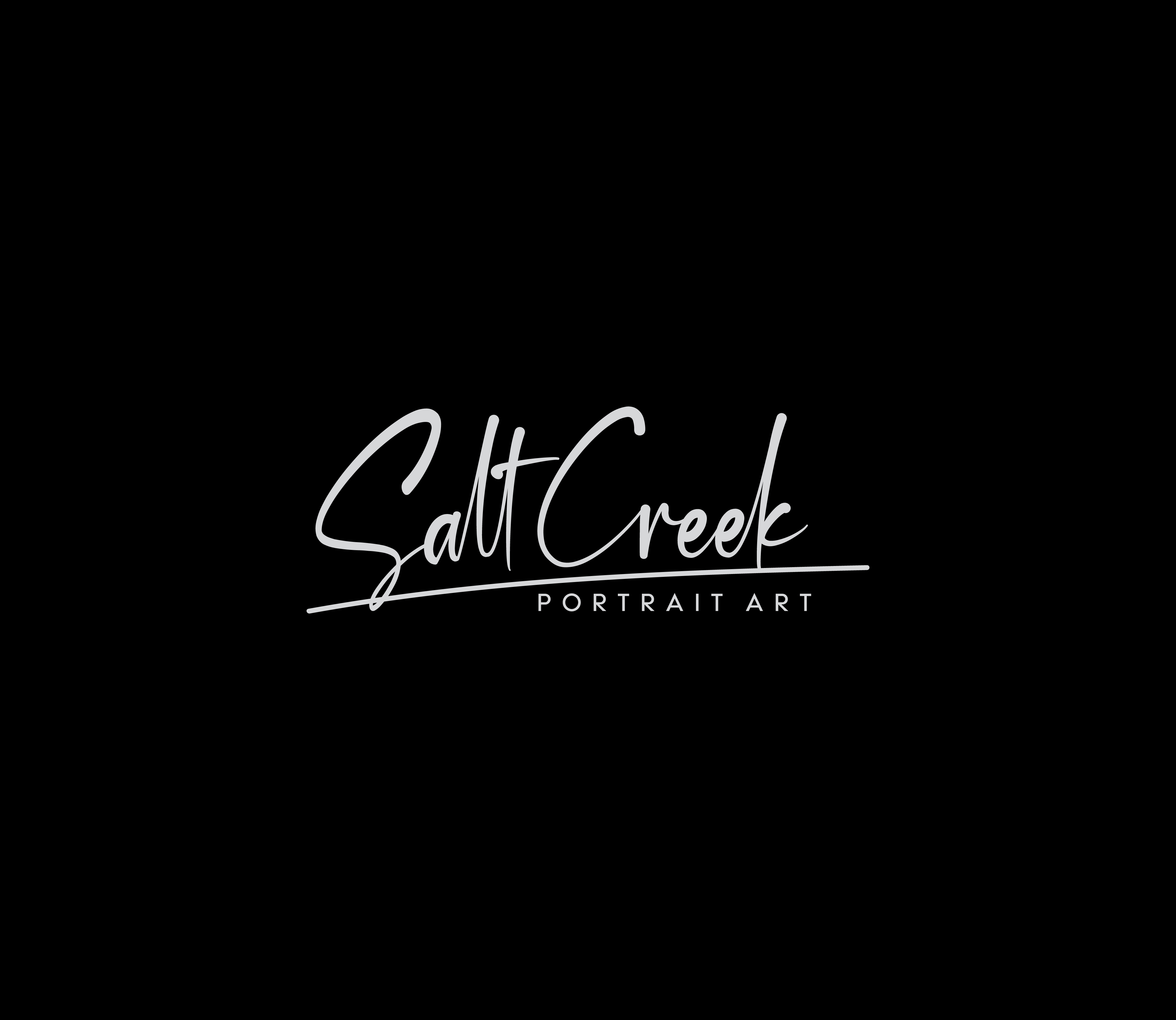 Logo Design by MBM Design for Salt Creek Portrait Art | Design #26828739