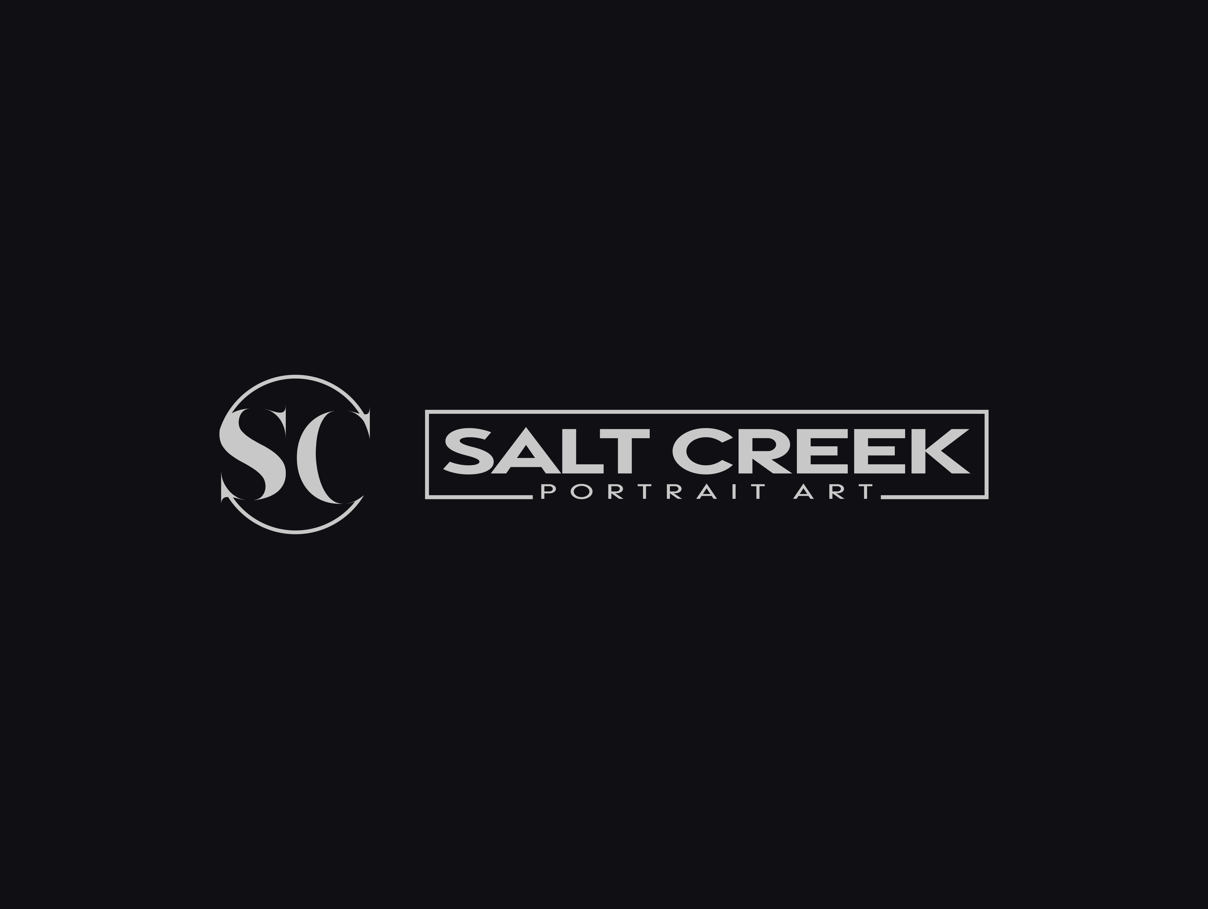 Logo Design by MBM Design for Salt Creek Portrait Art | Design #26841270