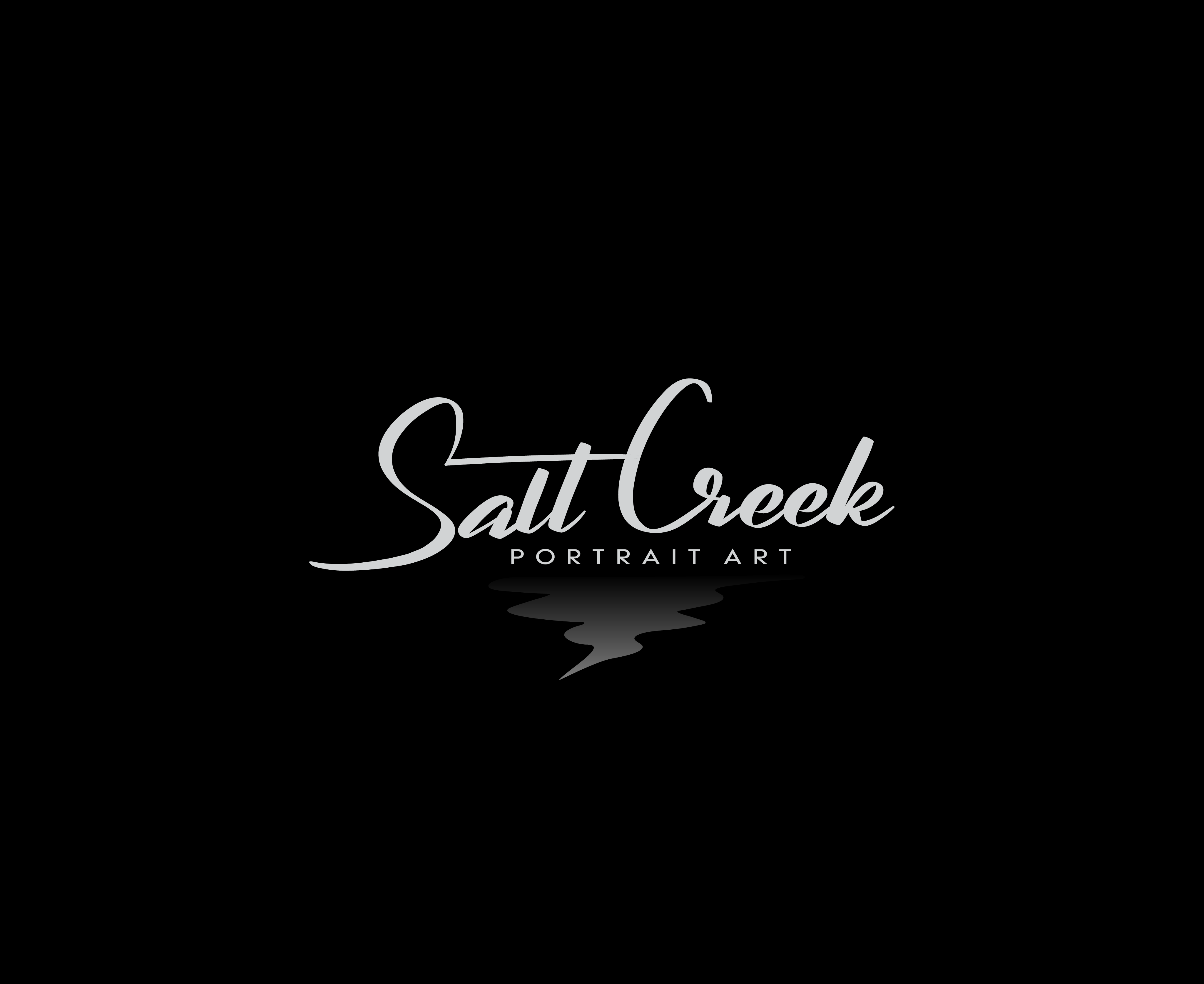 Logo Design by MBM Design for Salt Creek Portrait Art | Design #26841274