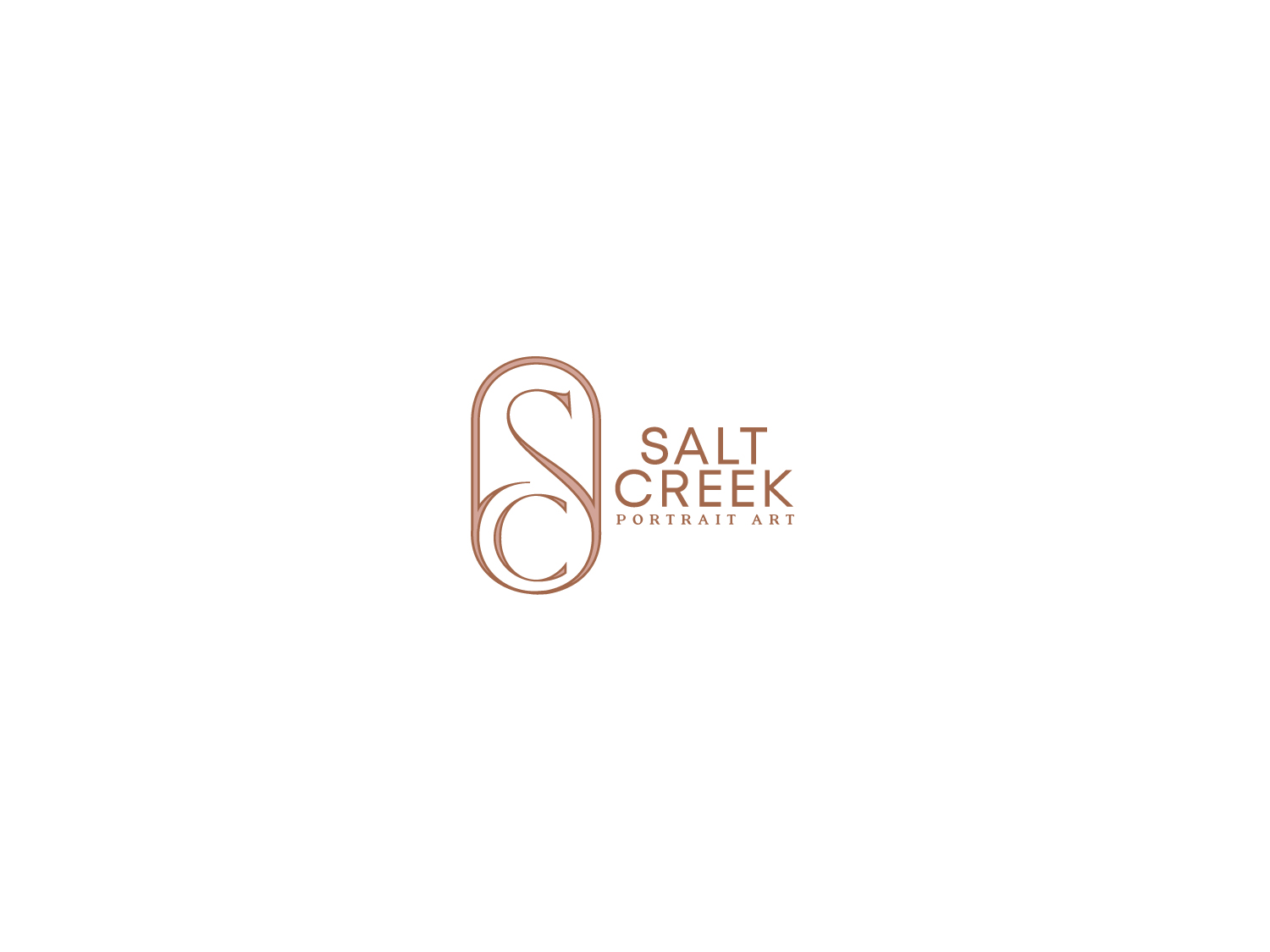 Logo Design by Petar Randjelovic for Salt Creek Portrait Art | Design #26836925