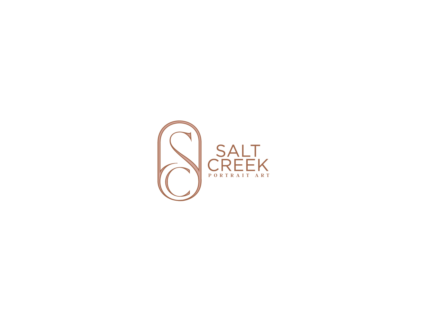 Logo Design by Petar Randjelovic for Salt Creek Portrait Art | Design #26837051