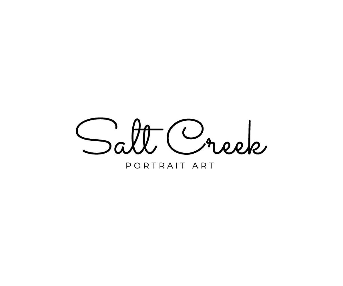 Logo Design by _Asadancs for Salt Creek Portrait Art | Design #26830394