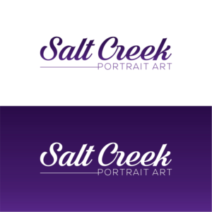 Logo Design by aidea19 for Salt Creek Portrait Art | Design: #26833274