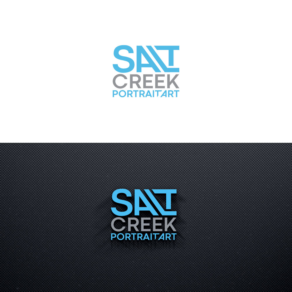 Logo Design by Trident for Salt Creek Portrait Art | Design #26827852