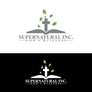 Supernatural Inc. God's Buisness | Logo Design by Jennifer©