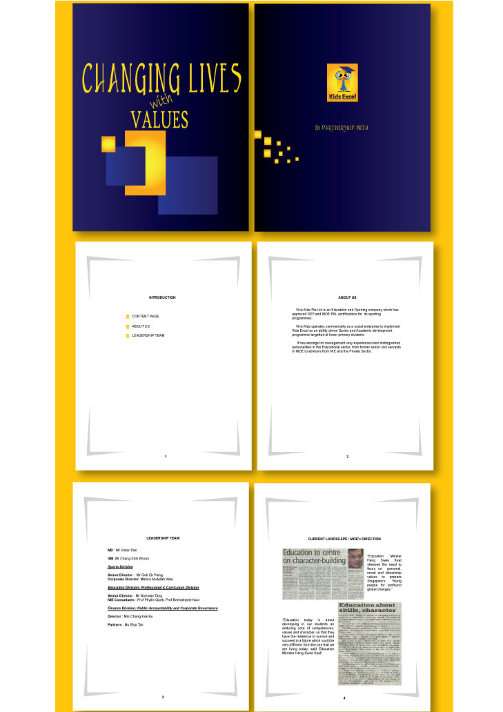 Brochure Design by Bling Connect Ink for viva group | Design #768276