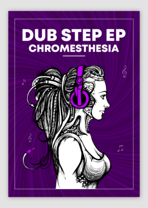 Melodic Dub Step EP cover design