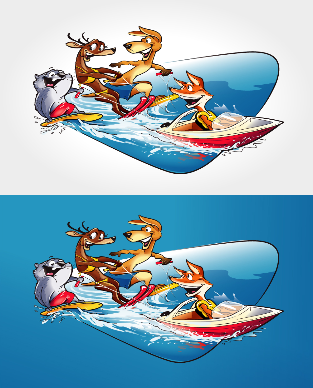 Mascot Design by Suprakash 3 for SwabNFog | Design #26834640