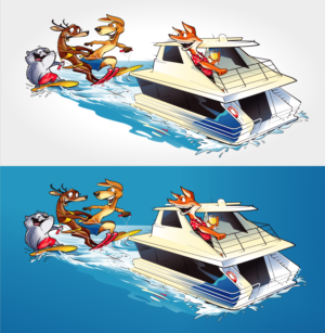Mascot Design by Suprakash 3 for SwabNFog | Design: #26839091