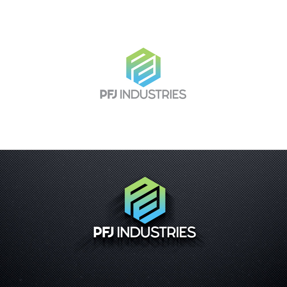 Logo-Design von Trident für PFJ INDUSTRIES | Design #26828550