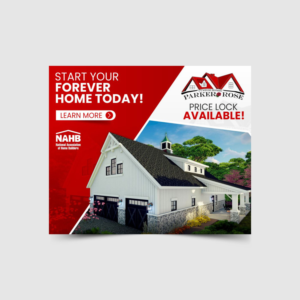 2021 Summer Ads Parker Rose Custom Homes | Banner-Design von Fat Bat Man