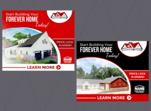 2021 Summer Ads Parker Rose Custom Homes | Banner-Design von DA.