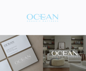 OCEAN ORGANIC MATTRESS | Logo Design by step forward 2