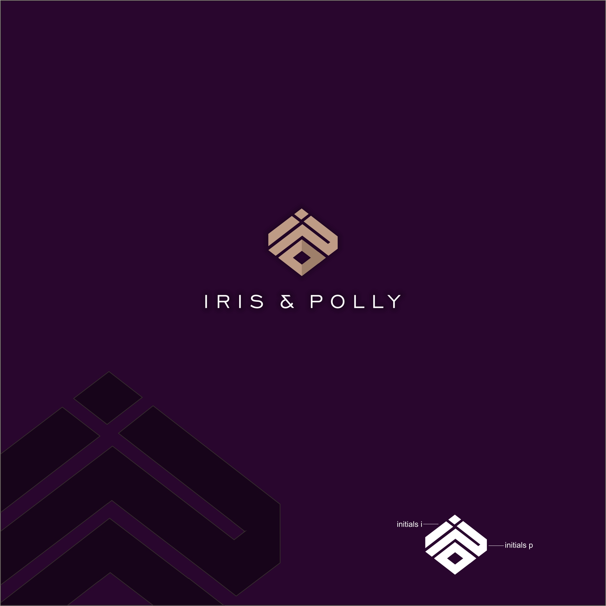 Logo Design by emaviolar7 for Iris and Polly | Design #26831335
