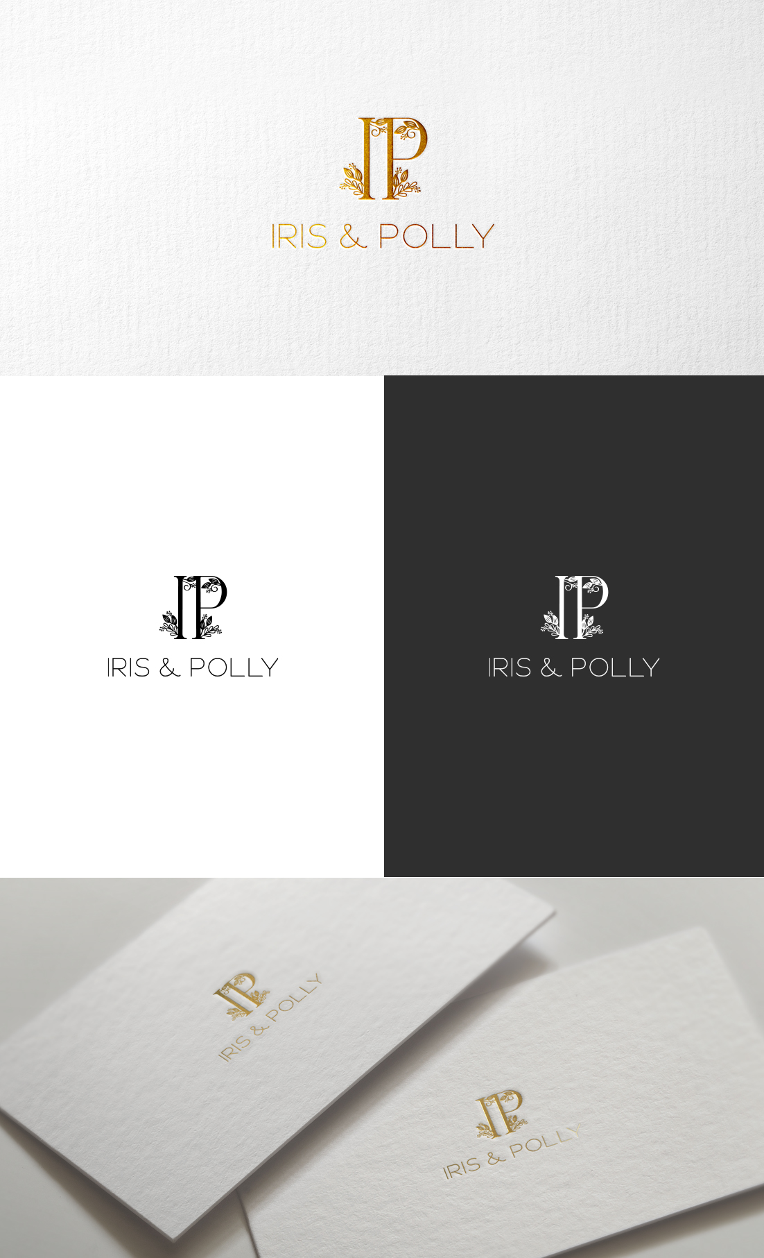 Logo-Design von GLDesigns für Iris and Polly | Design #26829253