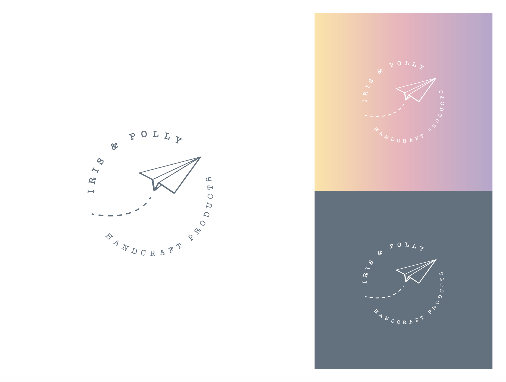Logo Design by wonderland for Iris and Polly | Design #26832550