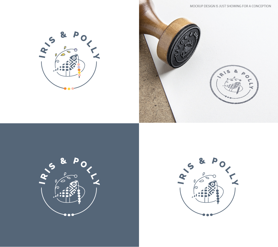 Logo Design by somani for Iris and Polly | Design #26855829