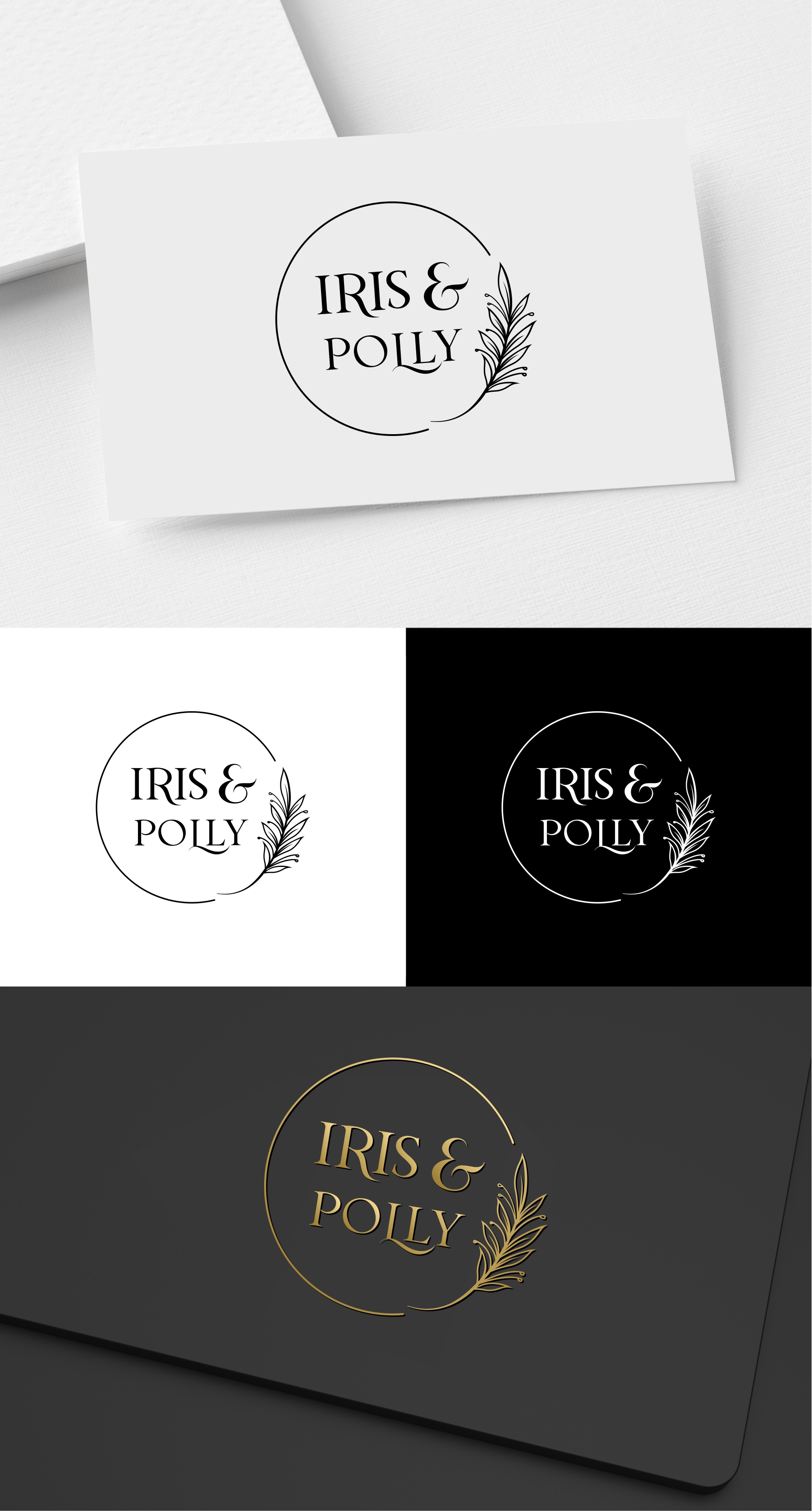 Logo Design by ZeneFashions for Iris and Polly | Design #26833161