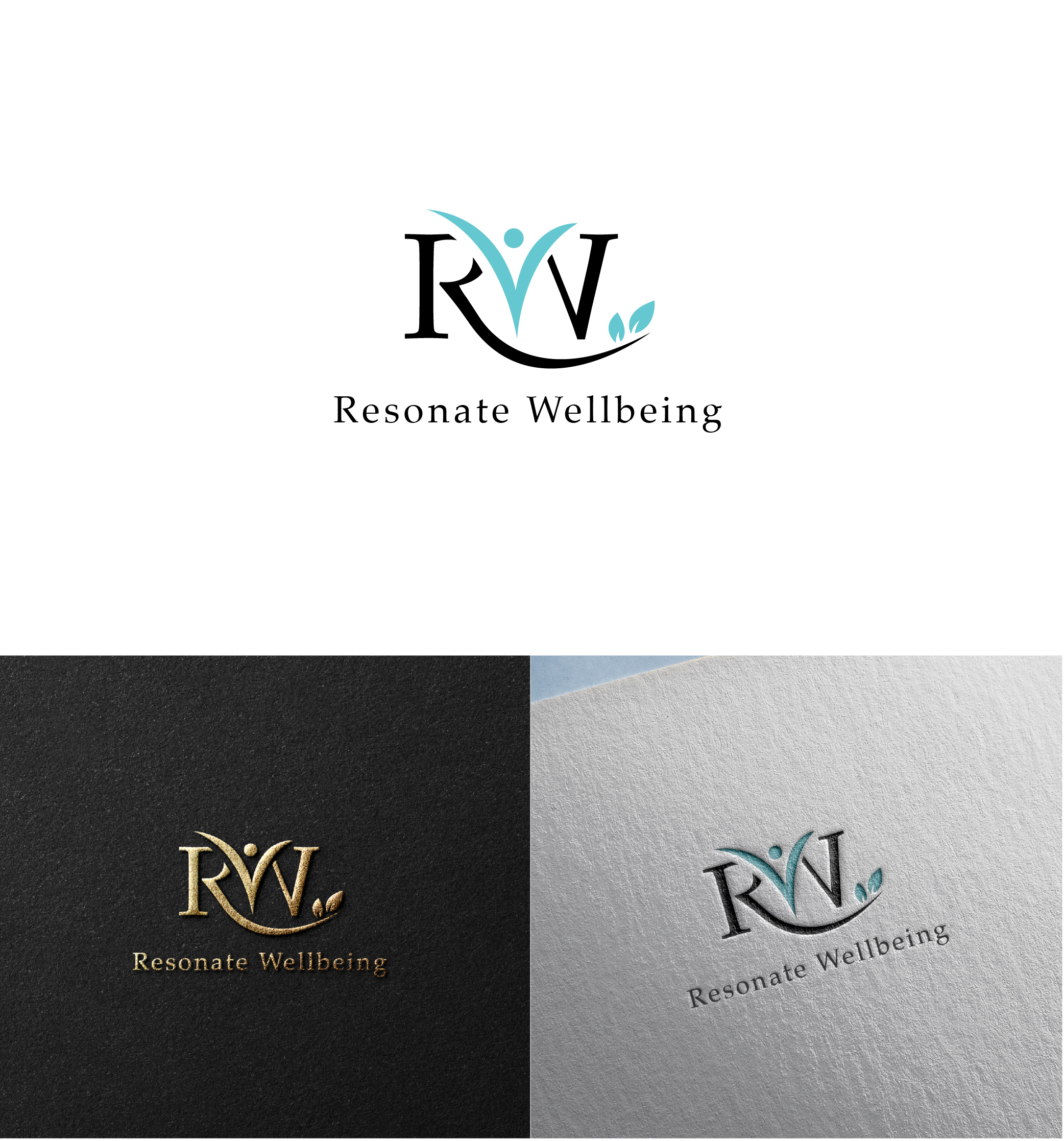 Diseño de Logo por designlogo111 para Resonate Health and Fitness | Diseño #26841845