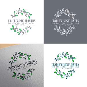 Cradlewinds Flowers           Joy and Beauty Every Day from Tasmania  | Design de Logo par 4tech services