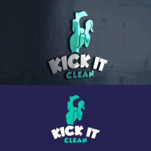 Kick It Clean | Logo Design by Graphic Bricks