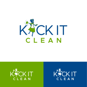Kick It Clean | Logo Design by ZeneFashions