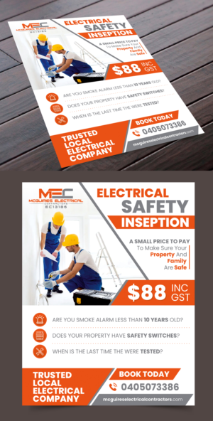 Electrical Flyer | Flyer Design by Fat Bat Man
