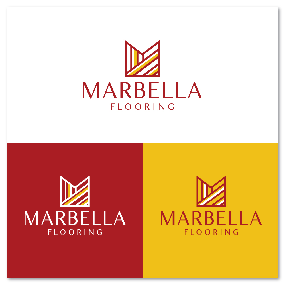 Logo Design by Sujit Banerjee for Marbella Flooring  | Design #26837397