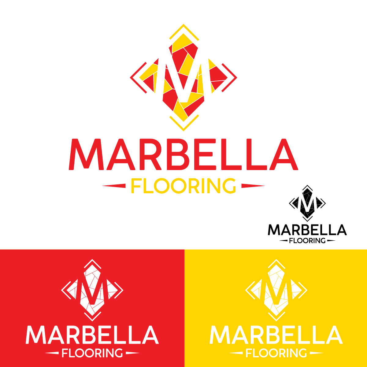 Logo Design by fly  design for Marbella Flooring  | Design #26839086