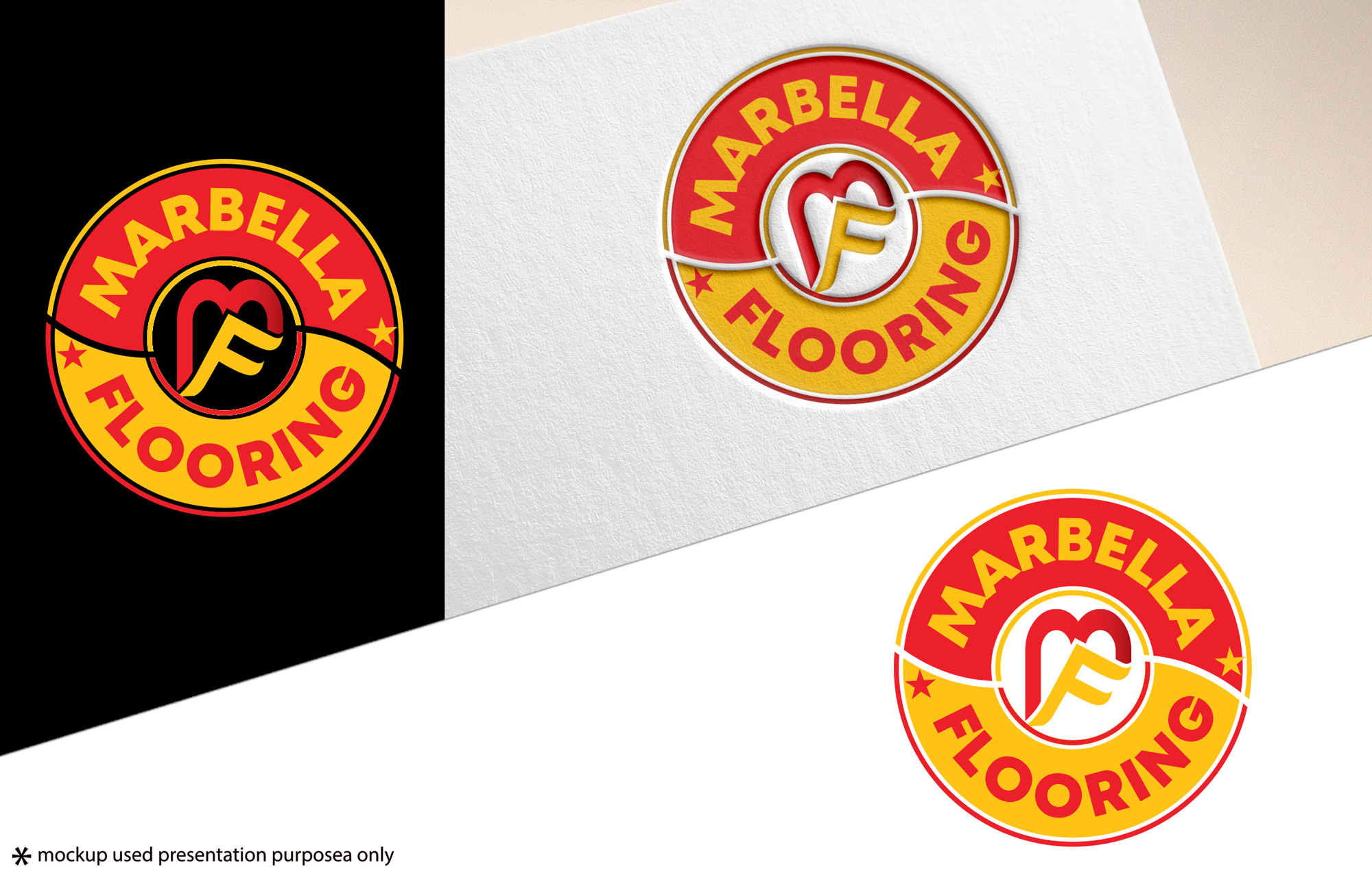Logo Design by A S design @ for Marbella Flooring  | Design #26843113