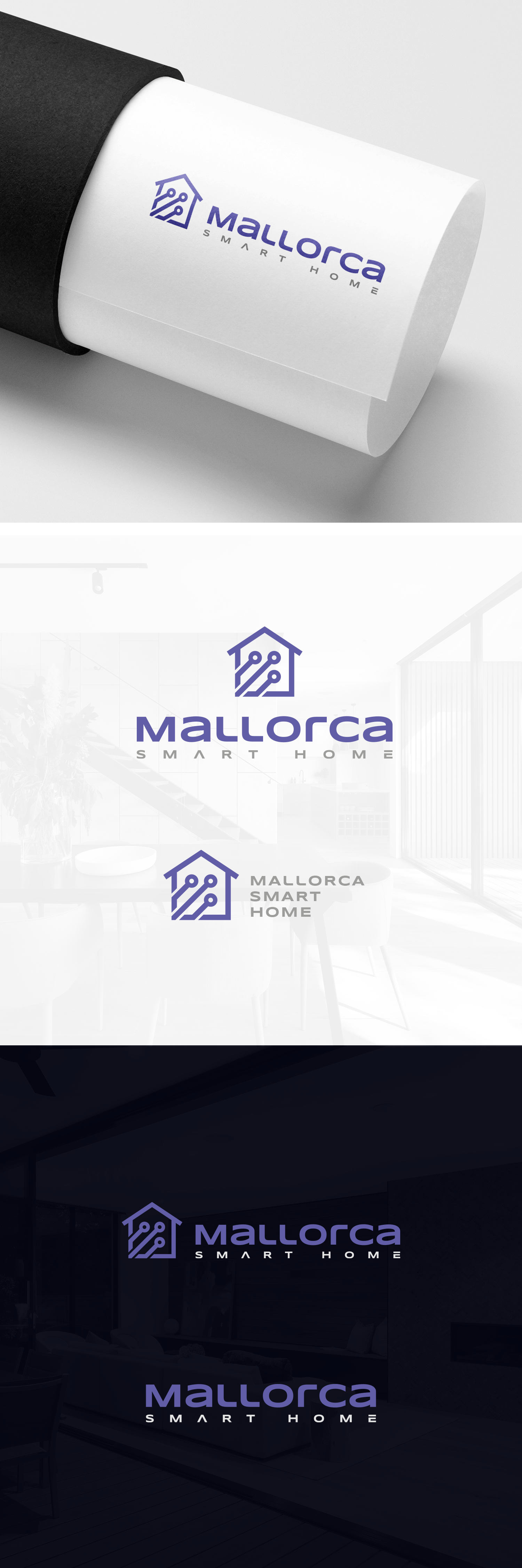 Logo Design by Oleksandr Tovarkov for Mallorca Smart Home | Design #26840107